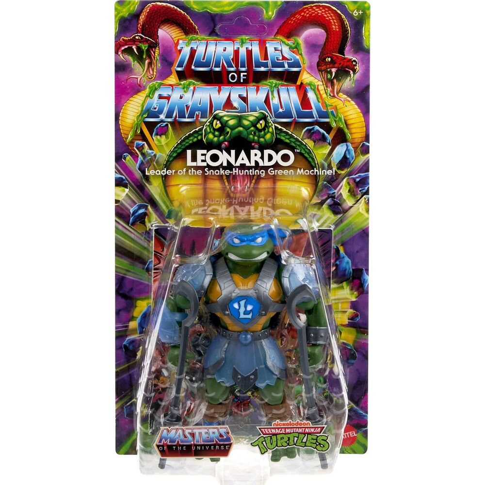 Masters of the Universe Turtles of Grayskull Leonardo figure 14cm - Image 4