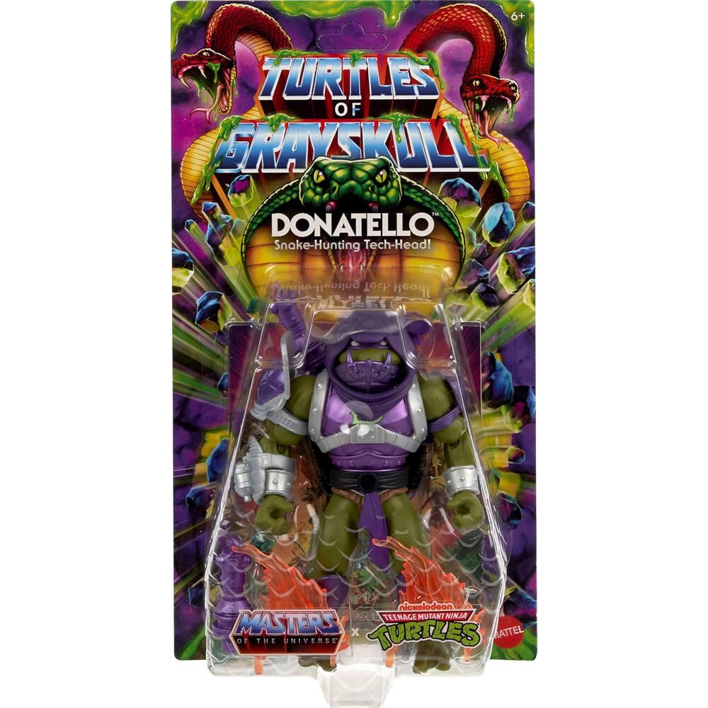 Masters of the Universe Turtles of Grayskull Donatello figure 14cm - Image 5