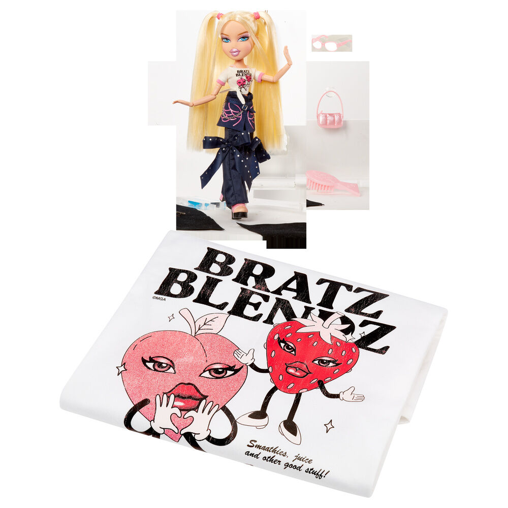 Bratz Stylin Cloe doll + t-shirt - Image 5
