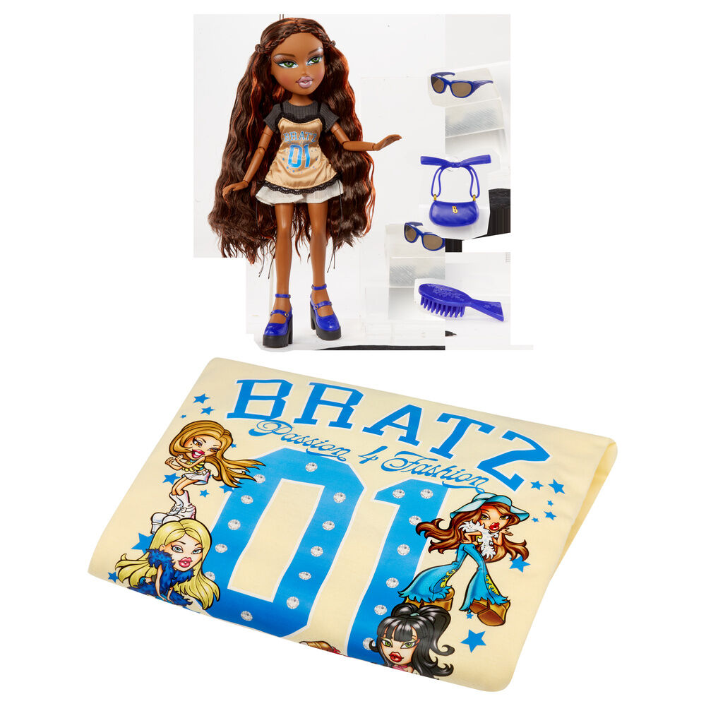 Bratz Stylin Sasha doll + t-shirt - Image 6