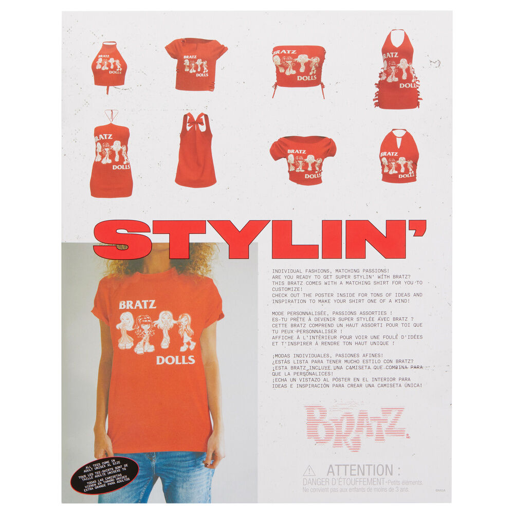 Bratz Stylin Jade doll + t-shirt - Image 10