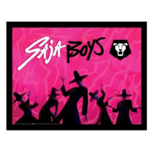 KPop Demon Hunters Saja Boys Framed print
