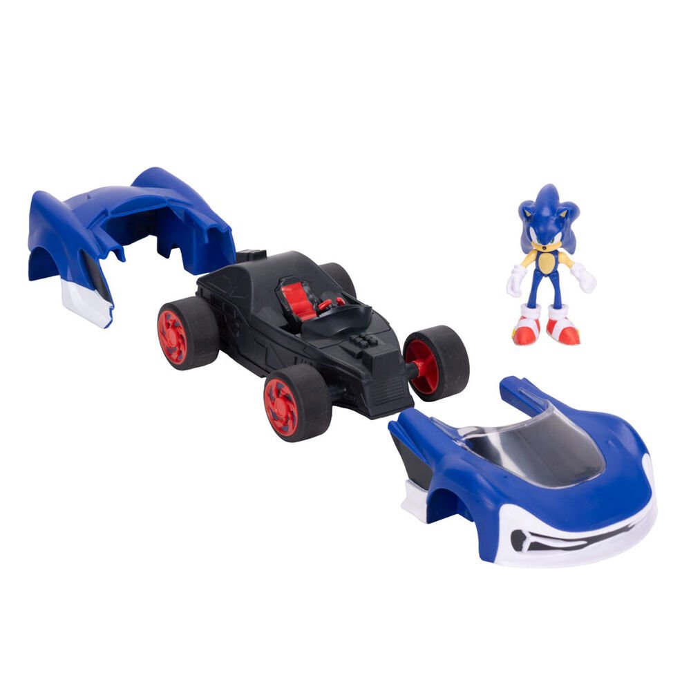 Sonic the Hedhehog assorted Vehicle + figure 7cm - Image 10