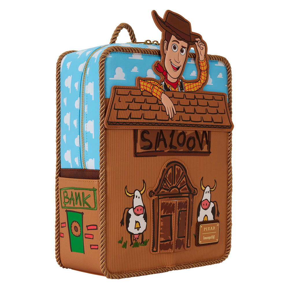 Loungefly Disney Pixar Toy Story 30th Anniversary Woody backpack 28cm - Image 3
