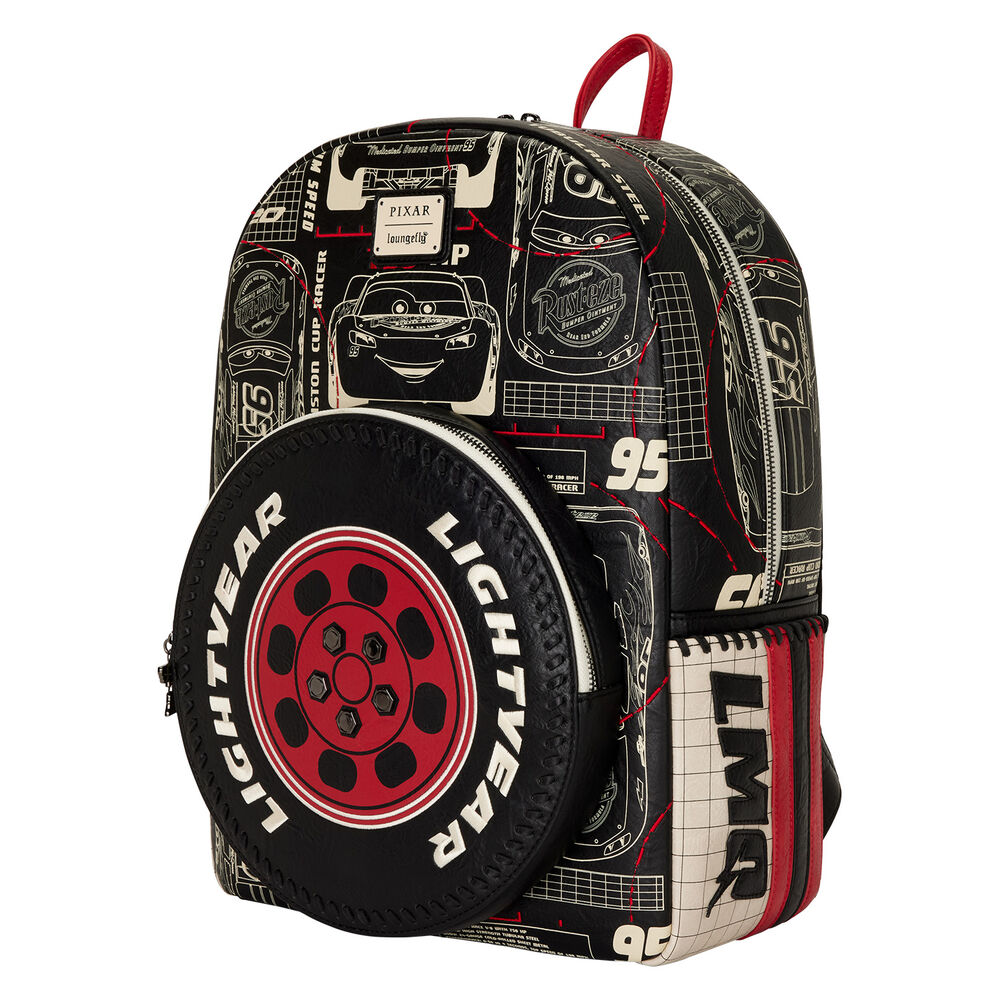 Loungefly Disney Pixar Cars McQueen backpack 43cm - Image 2