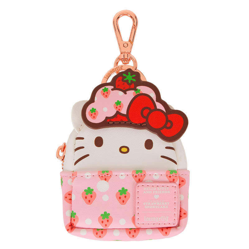Loungefly Hello Kitty & Friends x Strawberry Shortcake Scented assorted Mystery mini backpack keychain - Image 6
