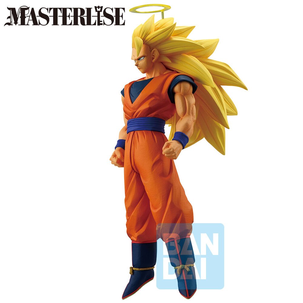 Dragon Ball Z Masterlise Battle of the Super Saiyan - Super Saiyan 3 Son Goku Ichibansho figure 25cm - Image 3