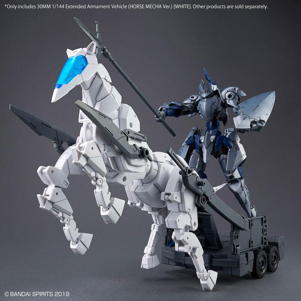 30MM Expansion Exa-Vehicle Horse Mecha Ver. White - Image 4