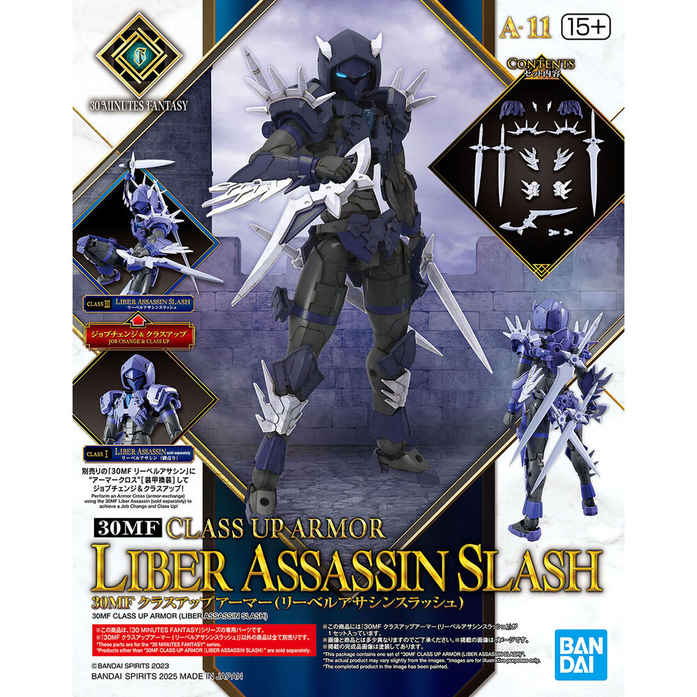 Model Kit 30 Minutes Fantasy Class Up Armor Liber Assasin Slash figure - Image 4