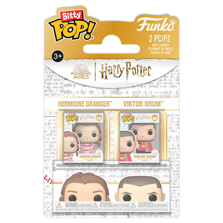 Bitty POP! pack 2 Sanrio Harry Potter Hermione & Krum - Image 3