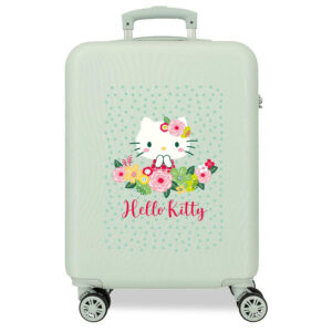 Hello Kitty Floral ABS trolley suitcase 55cm