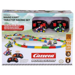 Mario Kart Mario & Luigi Mini Radio Control set + track