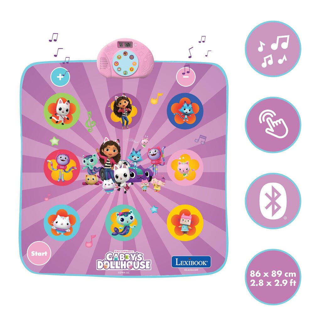Gabbys Dollhouse Electronic dance floor mat