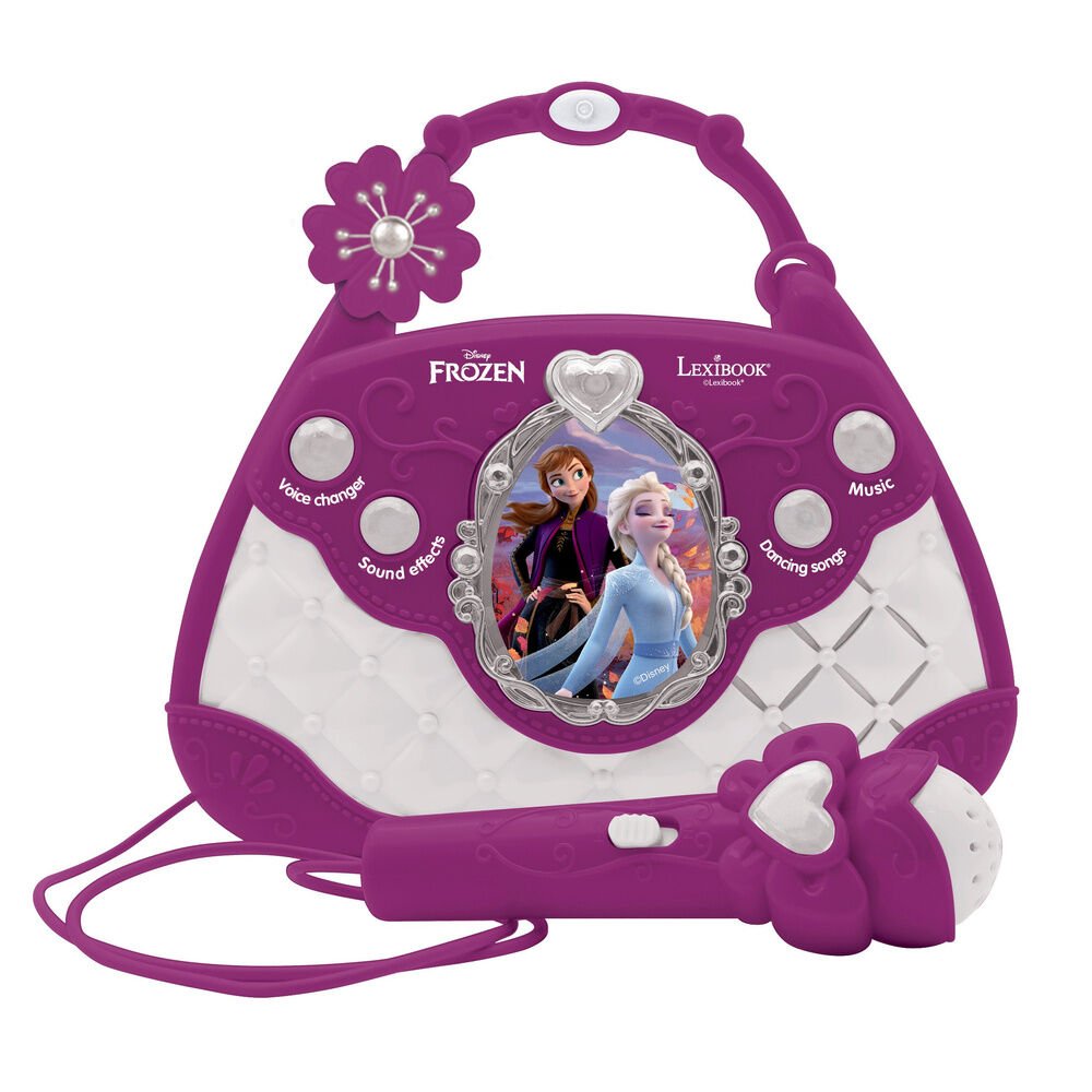 Disney Frozen Karaoke bag with music speaker and microphone - Image 2