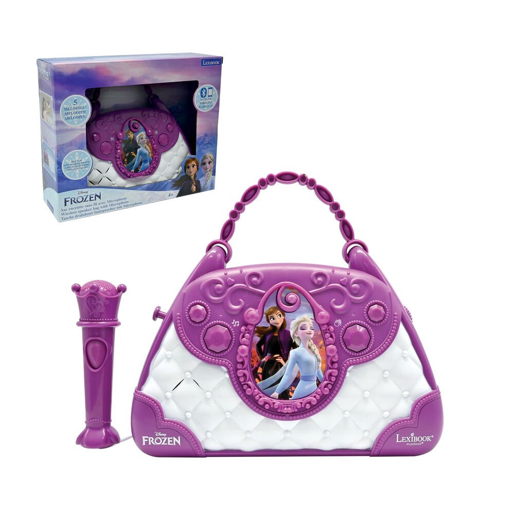 Disney Frozen Karaoke bag with music speaker and microphone - Image 4