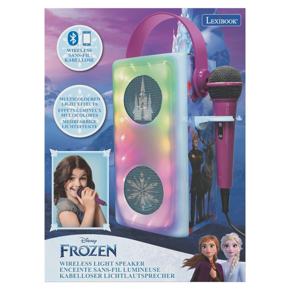 Disney Frozen Illuminated Bluetooth Speaker + Microphone - Image 5