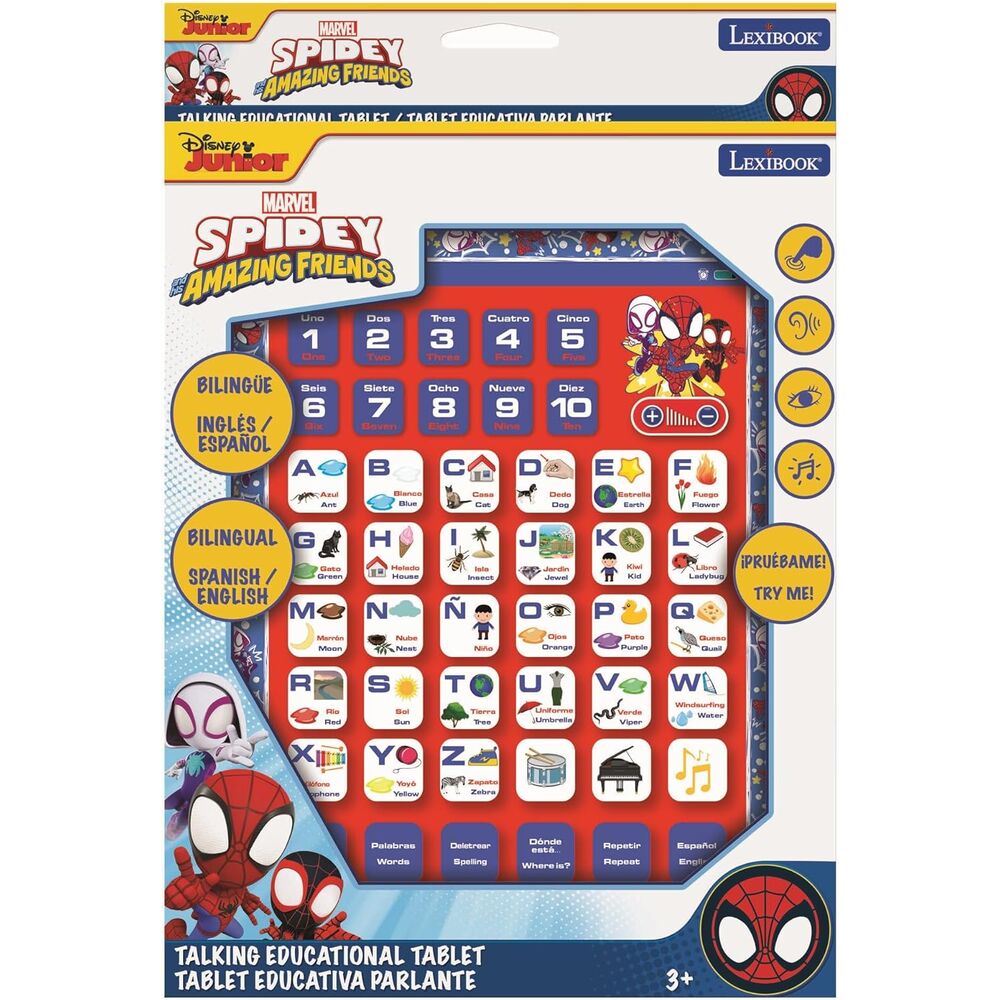 Marvel Spidey Bilingual talking educational tablet - Image 2