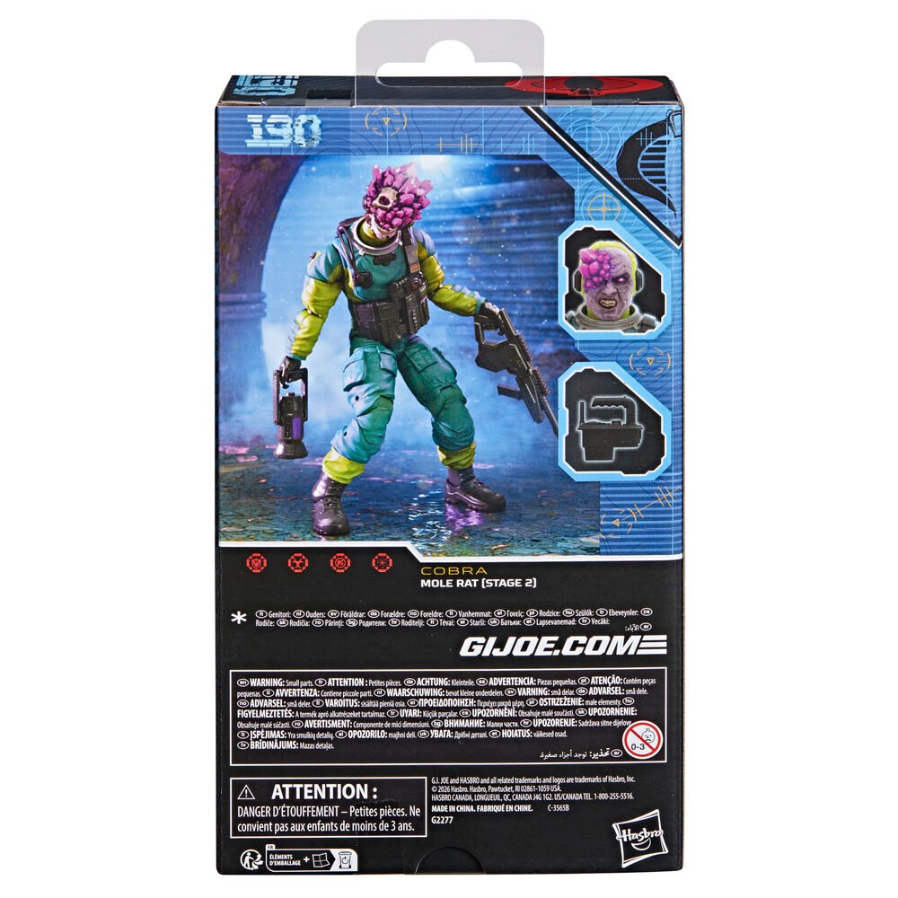 G.I. Joe Classified Series Cobra Mole Rat Stage 2 figure 15cm - Image 4