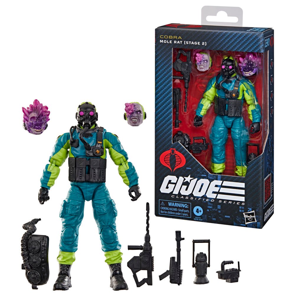 G.I. Joe Classified Series Cobra Mole Rat Stage 2 figure 15cm - Image 5