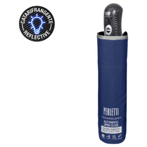 Automatic folding blue umbrella 58cm