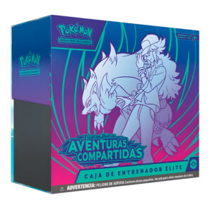 Spanish Pokemon Adventures Together  Elite Trainer Collectable Card Game case