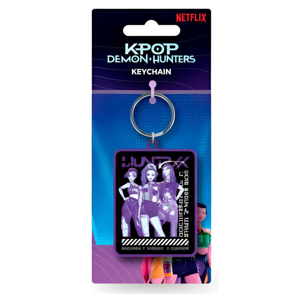KPop Demon Hunters Logo keychain
