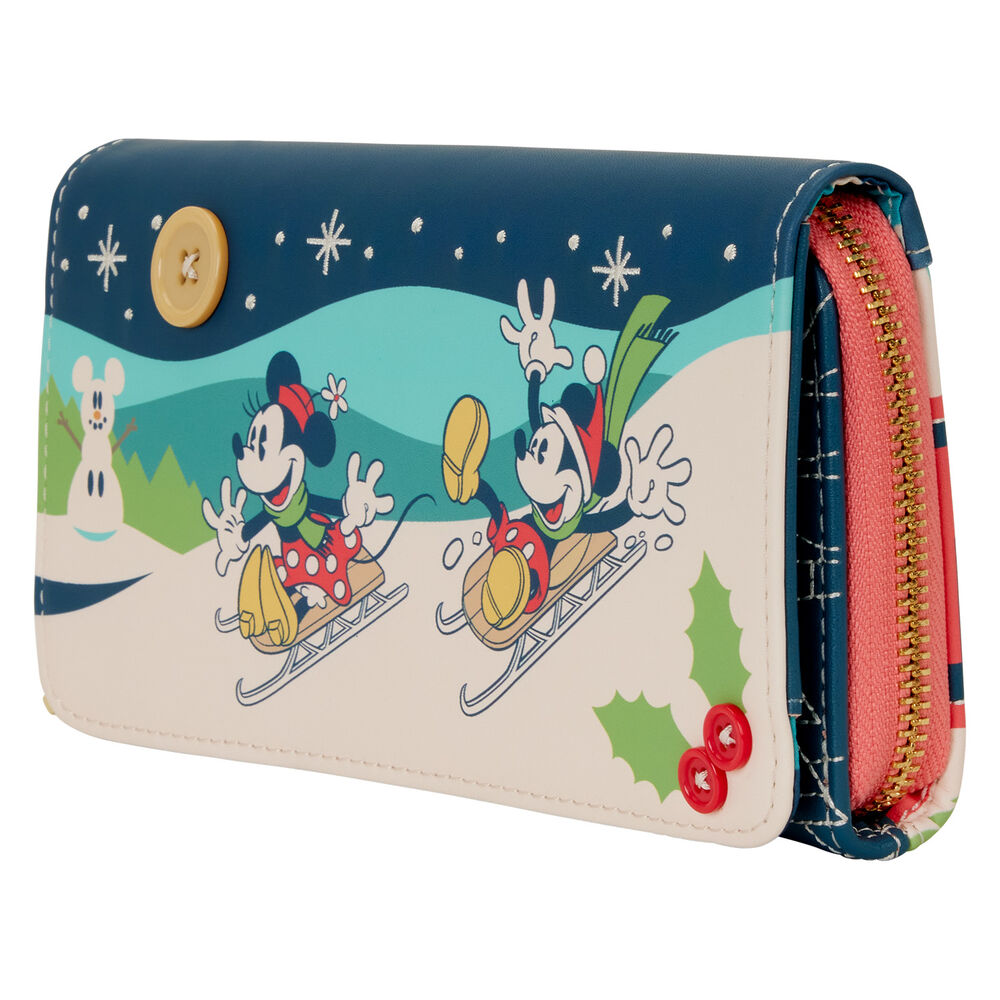 Loungefly Disney Mickey & Minnie Holiday wallet - Image 2