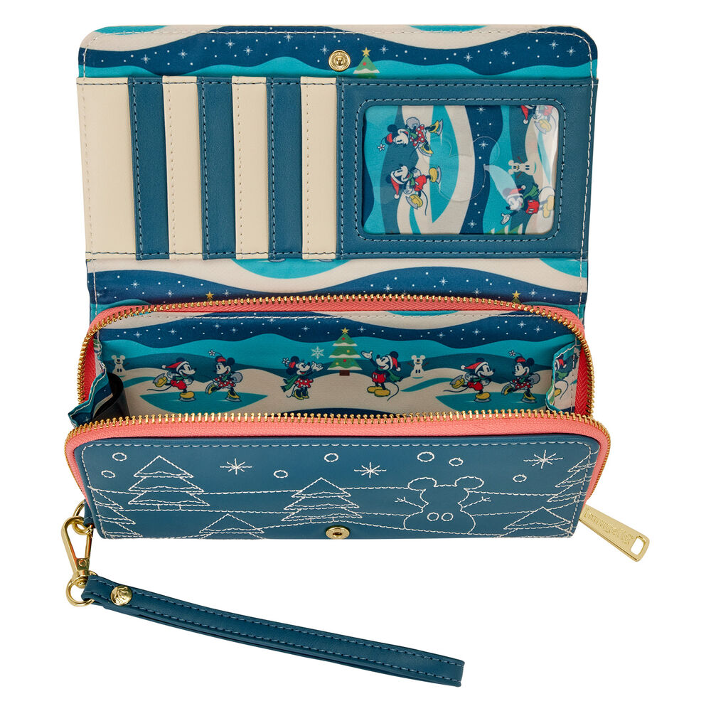 Loungefly Disney Mickey & Minnie Holiday wallet - Image 4