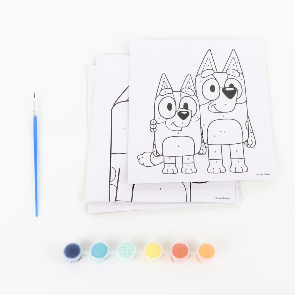 Bluey stationery set