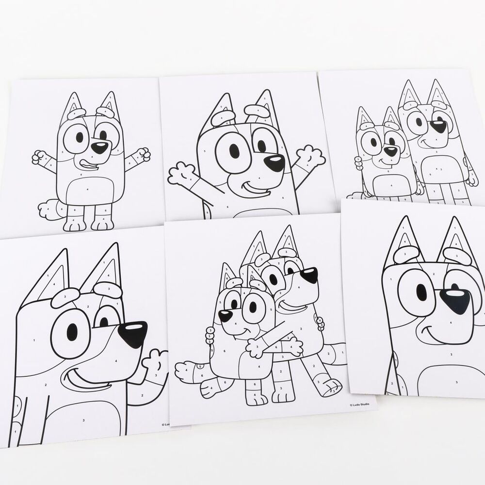Bluey stationery set - Image 4