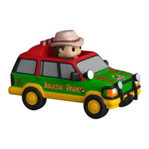 Bitty POP Ride figure Jurassic Park Dr. Alan Grant and Jurassic Suv