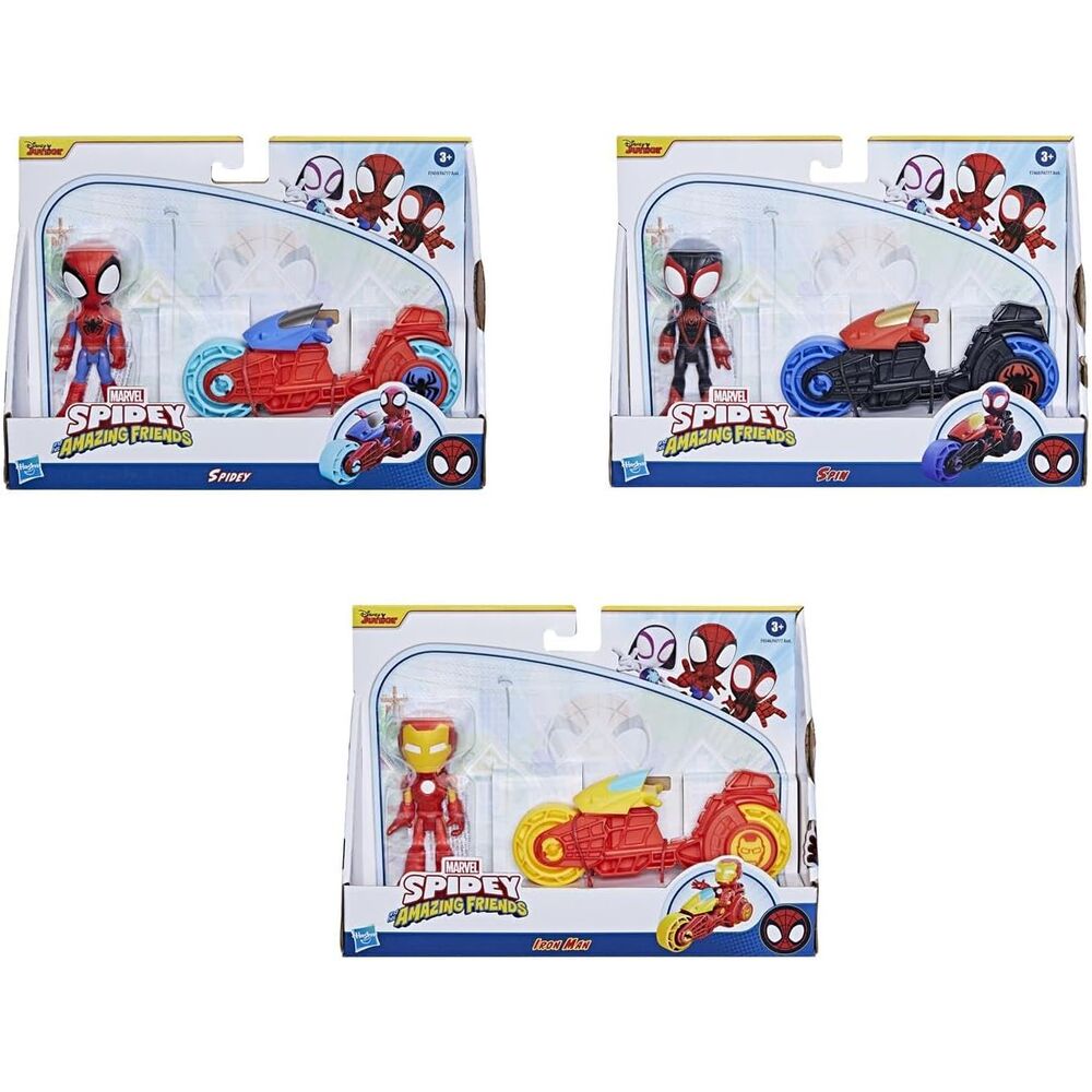 Marvel Spidey assorted Vehicle + figure 10cm - Image 2