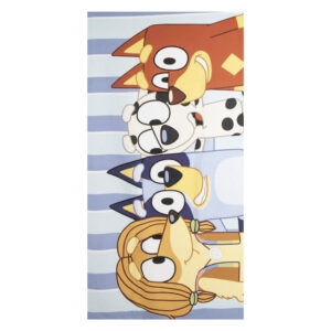 Bluey microfibre beach towel