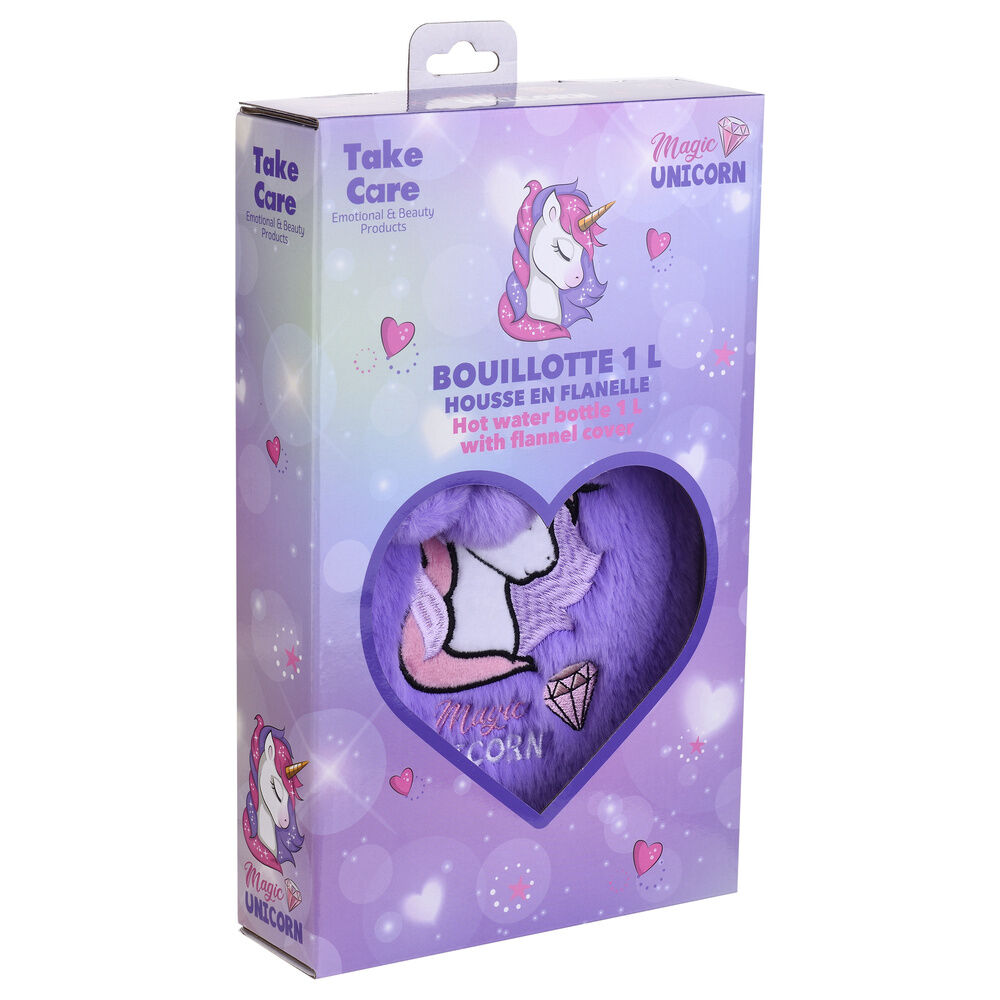 Unicorn Hot water bottle 1l - Image 2