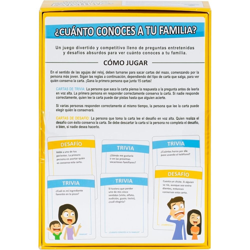Spanish How well do you know your family? board game - Image 3