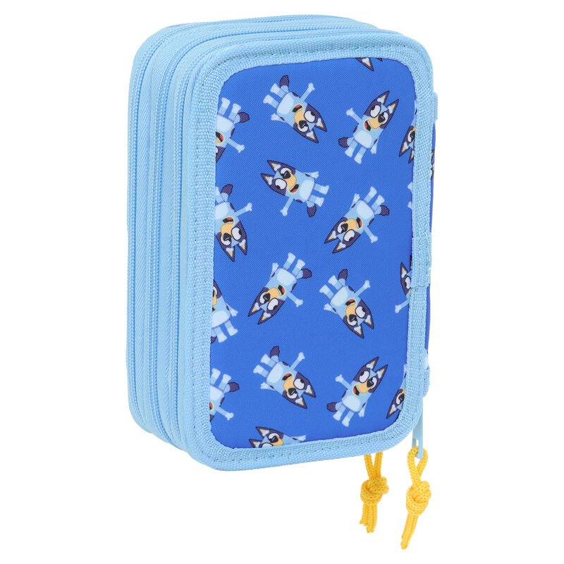 Bluey Lets Play triple pencil case 37pcs - Image 2
