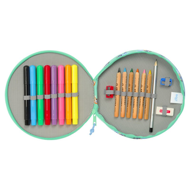 Bluey Sisters pencil case 18pcs - Image 3