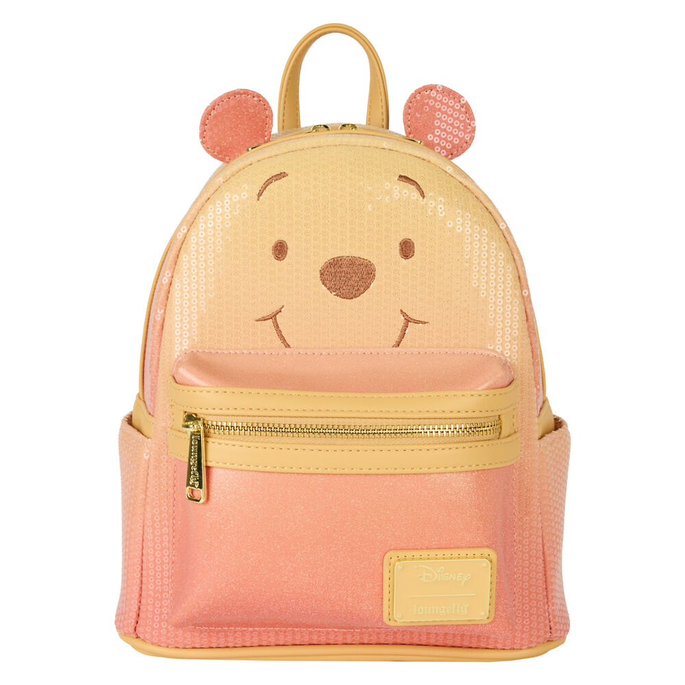 Loungefly Disney Winnie the Pooh Sequin Glitter backpack - Image 2