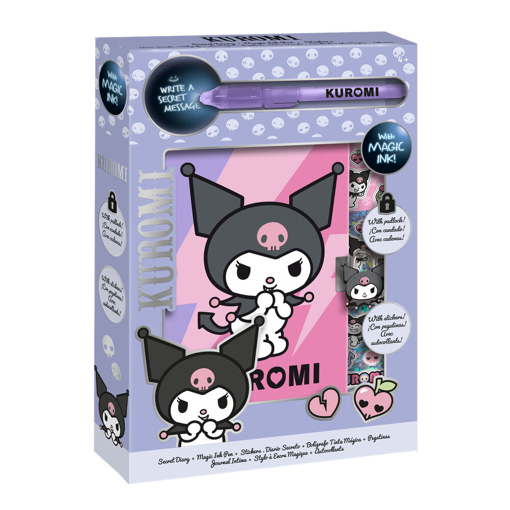 Hello Kitty Kuromi Diary + magic pen - Image 2