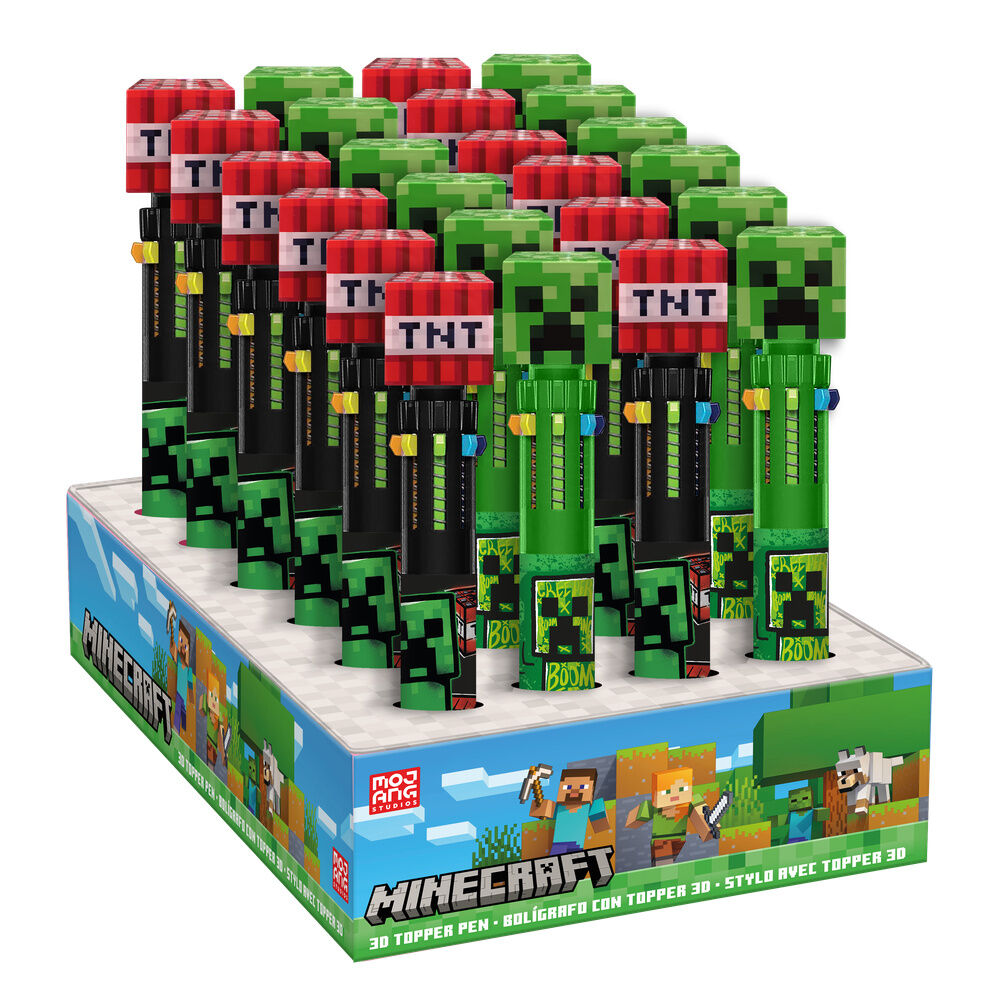 Minecraft assorted 10-colour 3D topper pen - Image 2