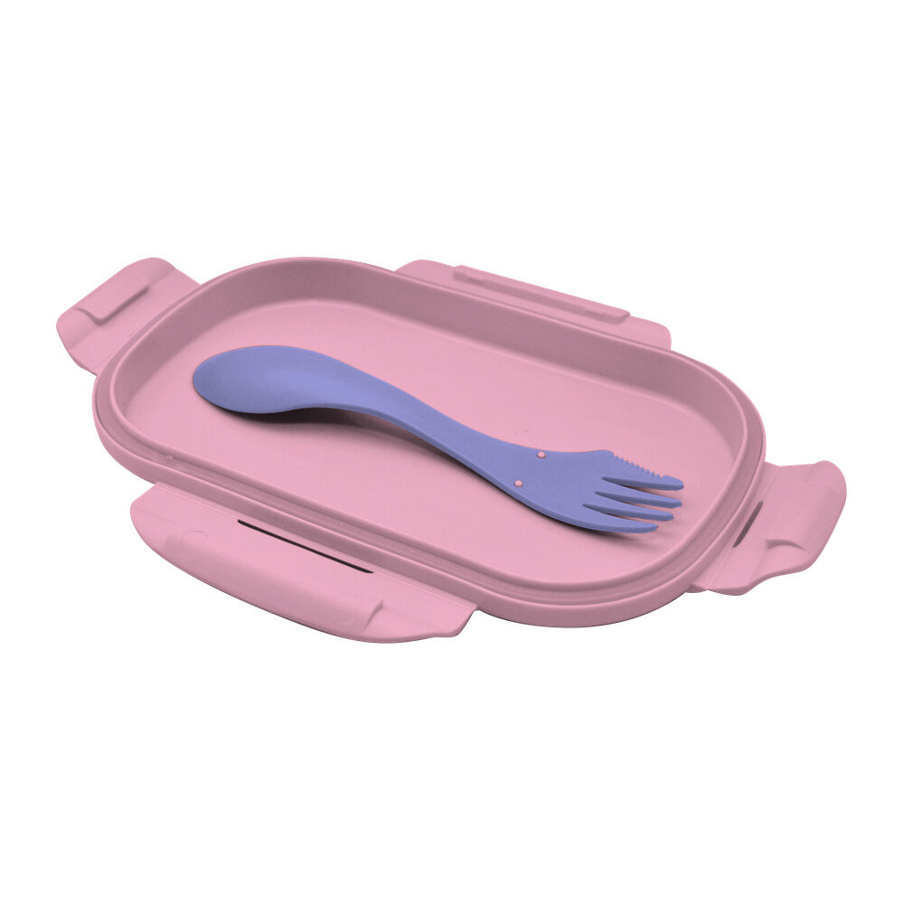 Disney Stitch lunch box + cutlery - Image 3
