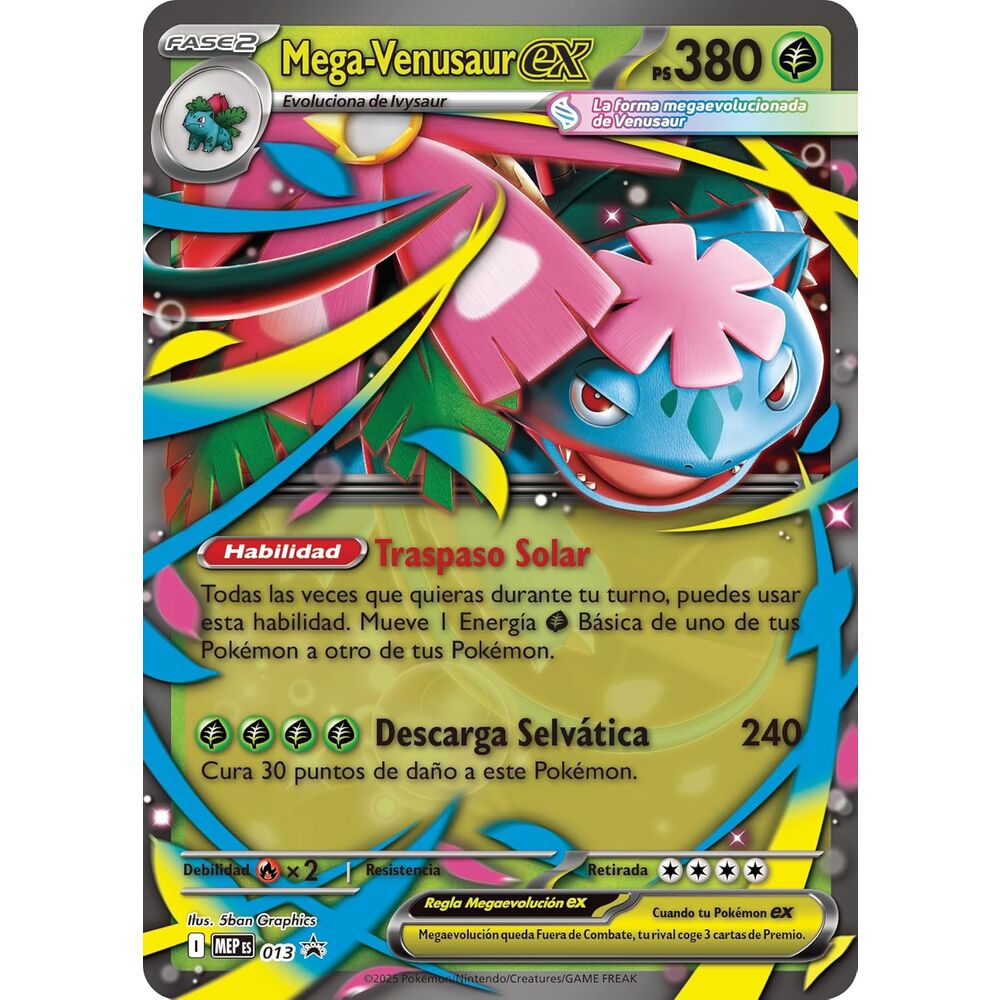 Latin American Pokemon Premium Mega-Venusaur collectible card game case - Image 2