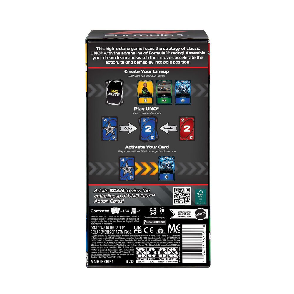 UNO Elite F1 Starter Pack card game - Image 2