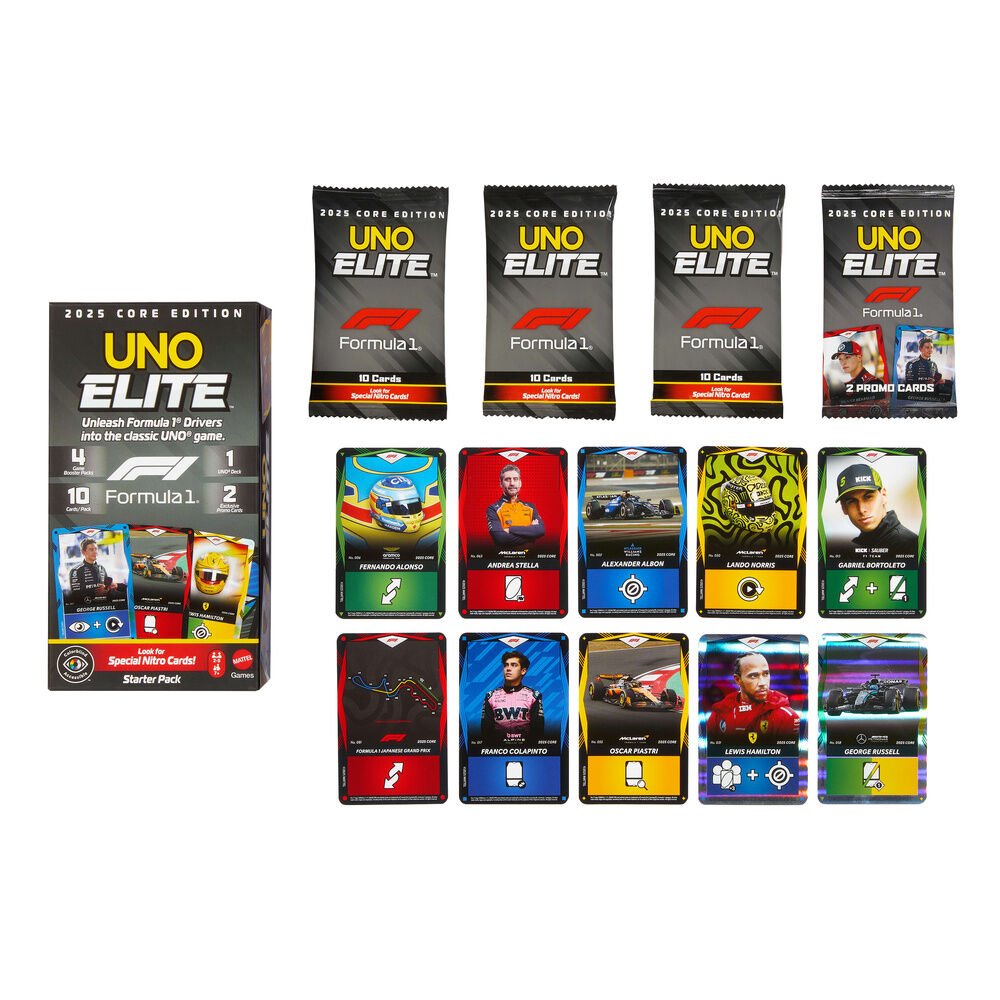 UNO Elite F1 Starter Pack card game - Image 3