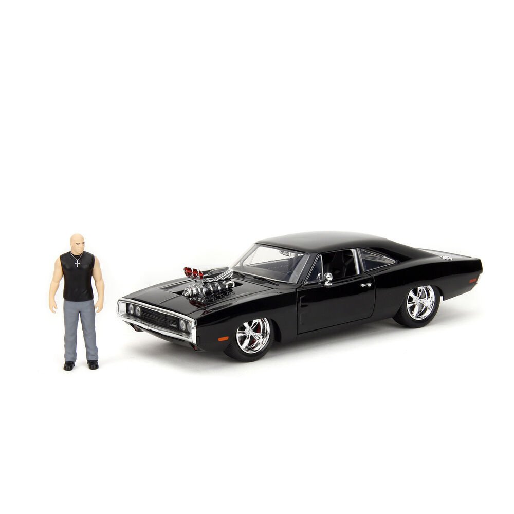 Fast & Furious Dodge Charger R/T car + Dominic Toretto figure set - Image 3