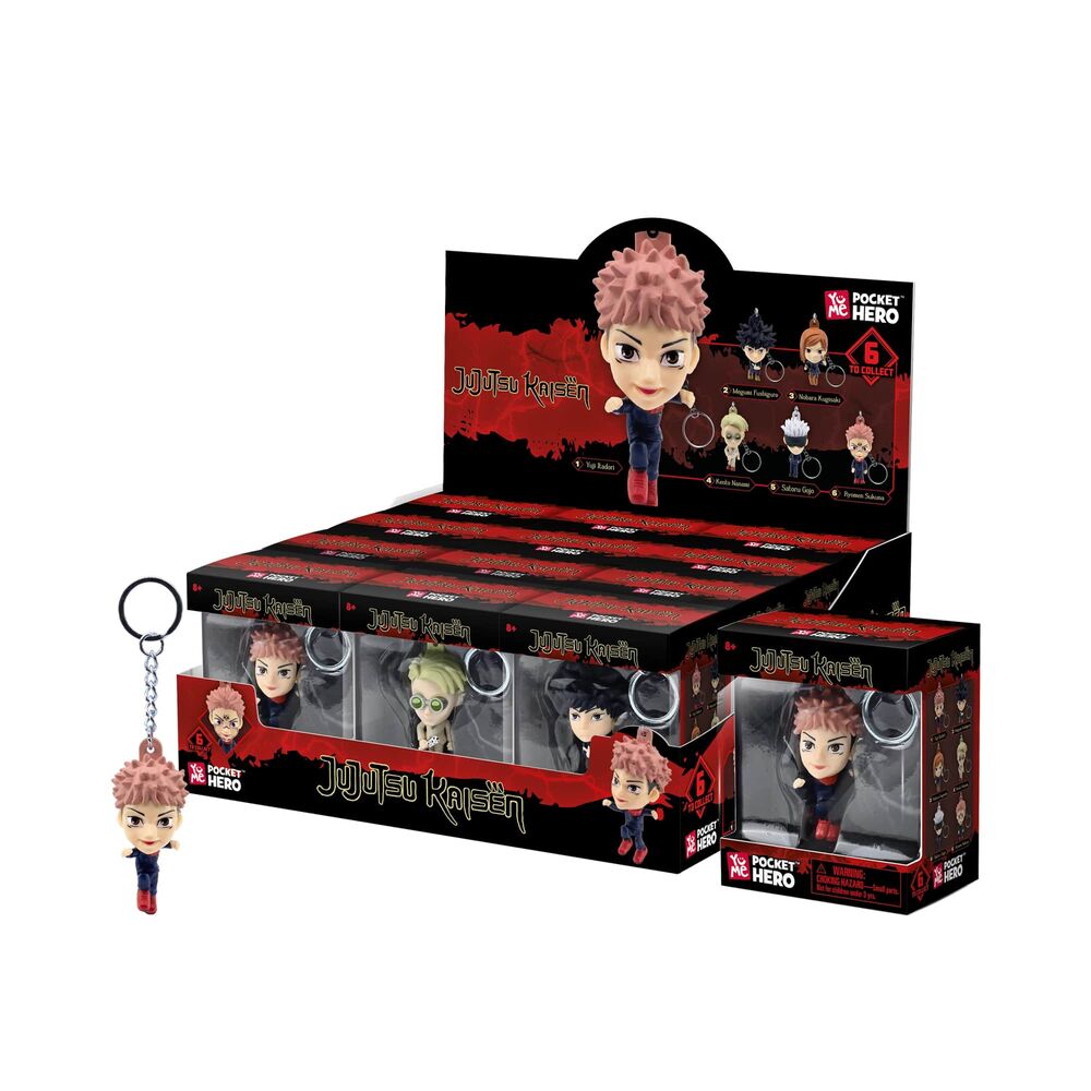 Jujutsu Kaisen Pocket Hero assorted keychain figure 5,5cm - Image 2
