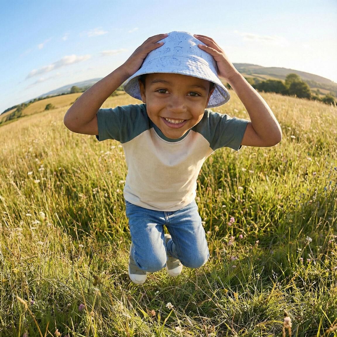 Bluey fisher hat