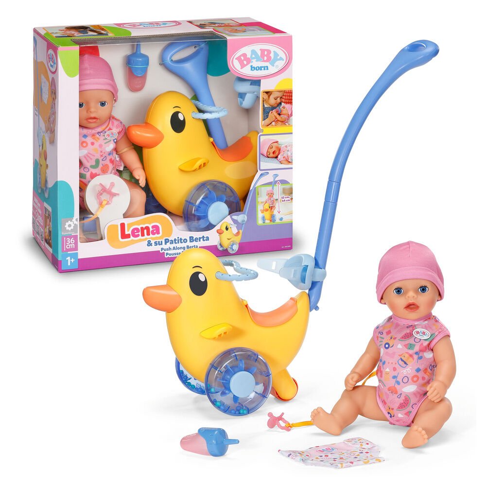Baby Born Lena doll + Berta Duckling 36cm - Image 2