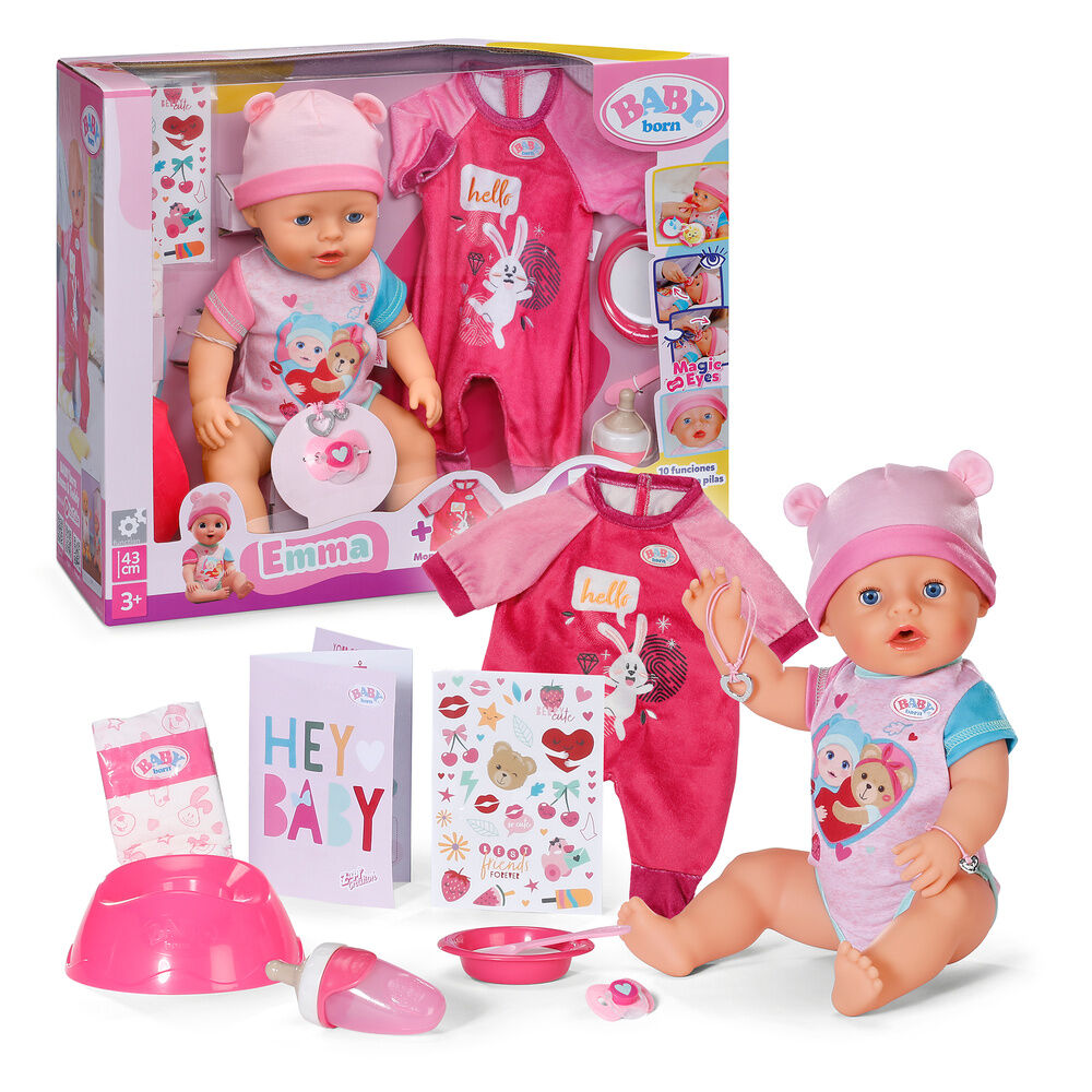 Baby Born Emma + Outfit doll 43cm - Image 2