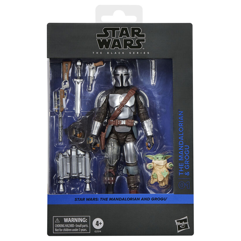 Star Wars The Mandalorian & Grogu - The Mandalorian & Grogu figure 15cm